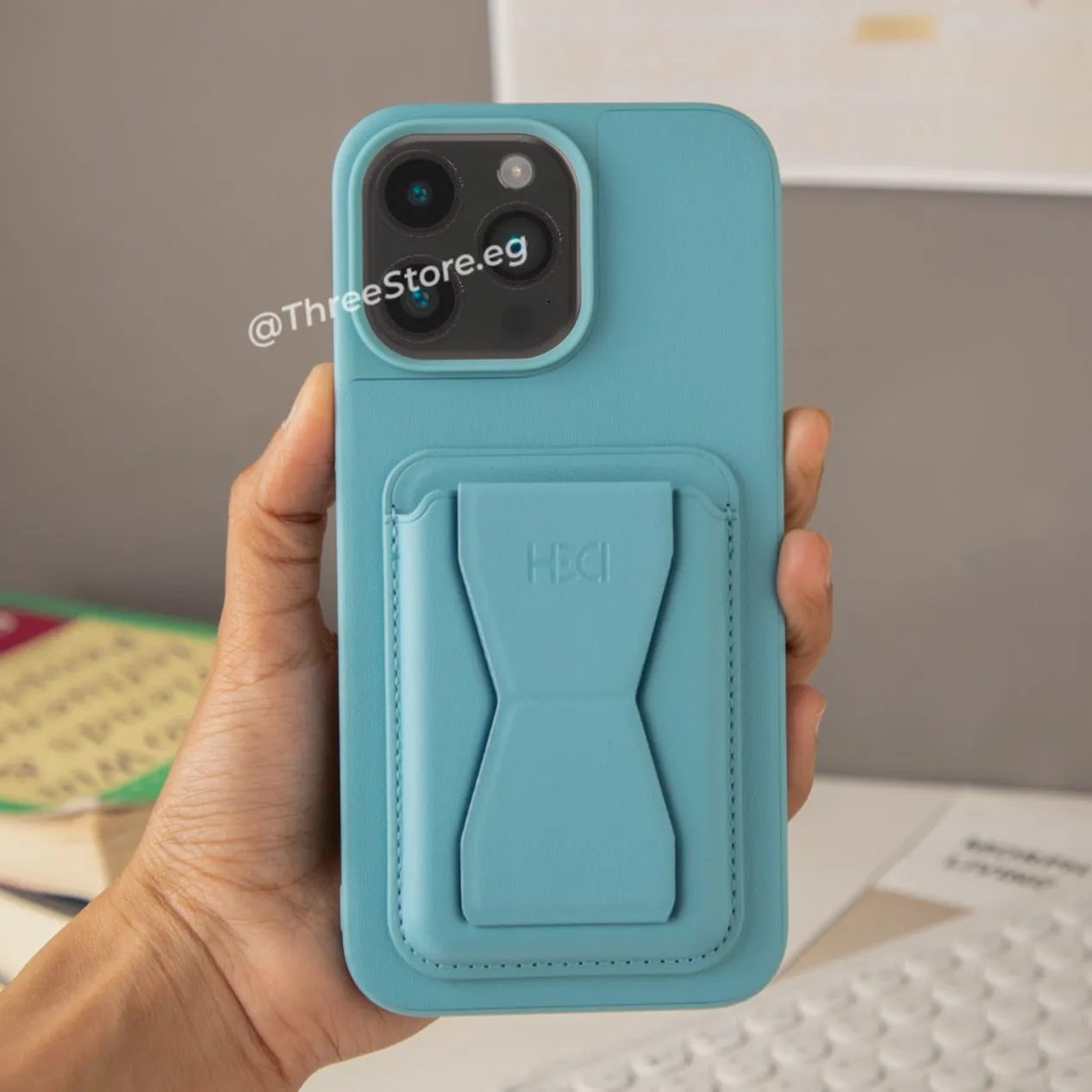 HDD Fionke Stand Leather Case iPhone 12 Pro Max