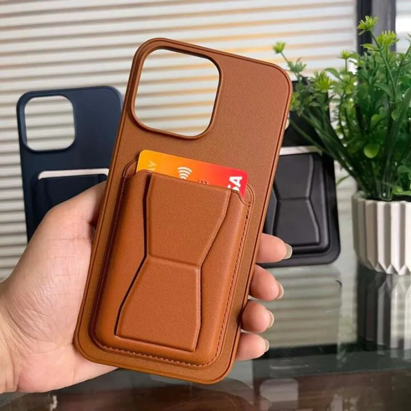 HDD Fionke Stand Leather Case iPhone 12 Pro Max
