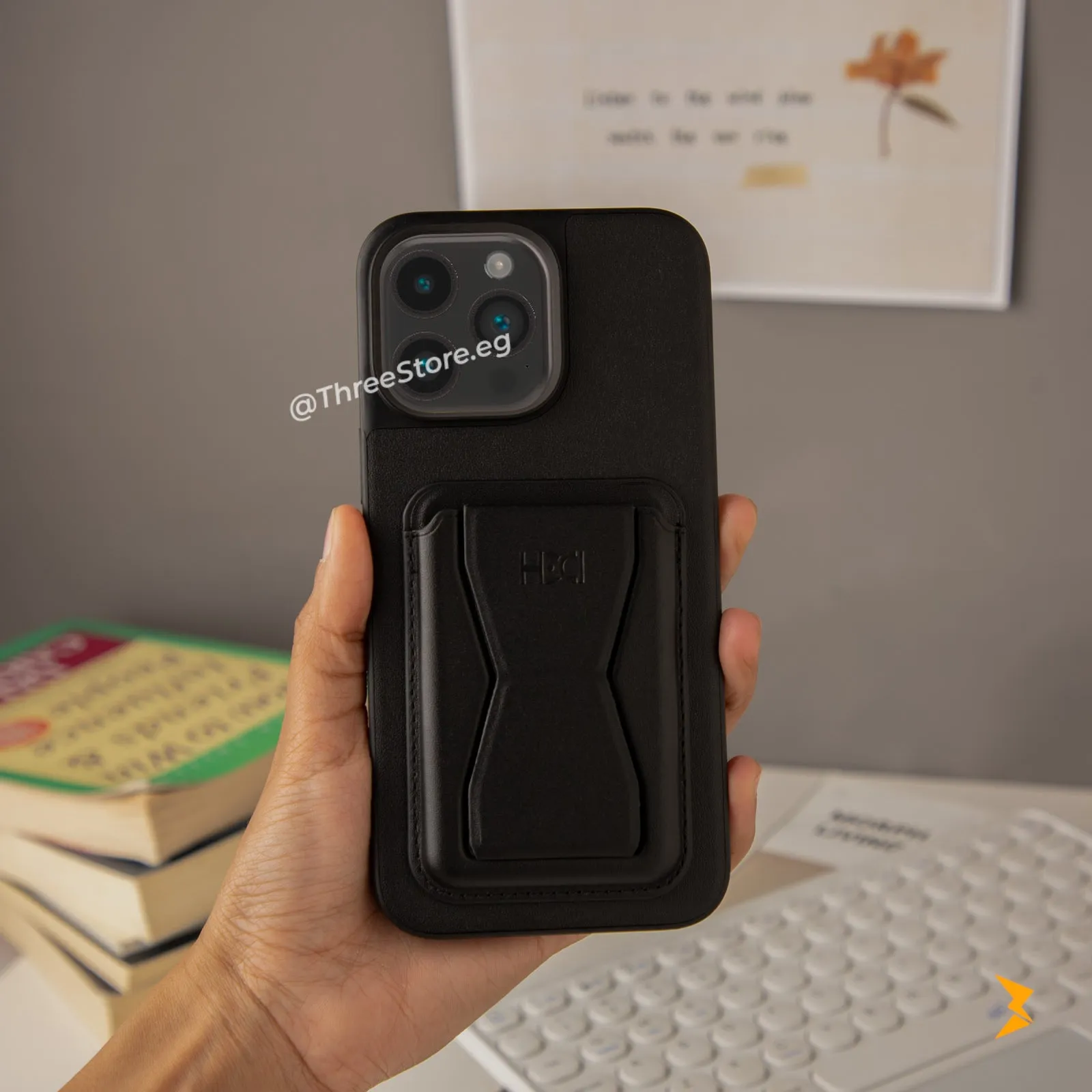 HDD Fionke Stand Leather Case iPhone 12 Pro Max
