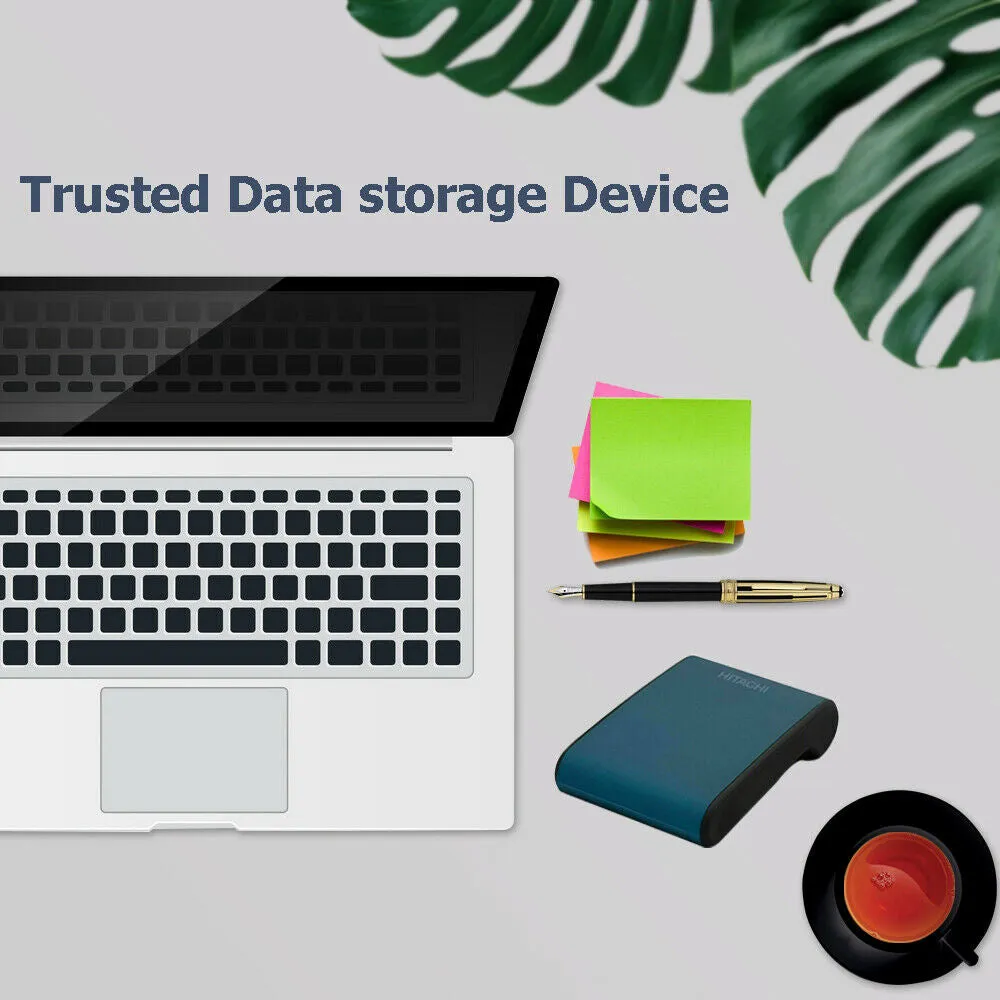 Hitachi SimpleDrive 2.5" Portable External Hard Drive 500GB USB 2.0 HDD for PC