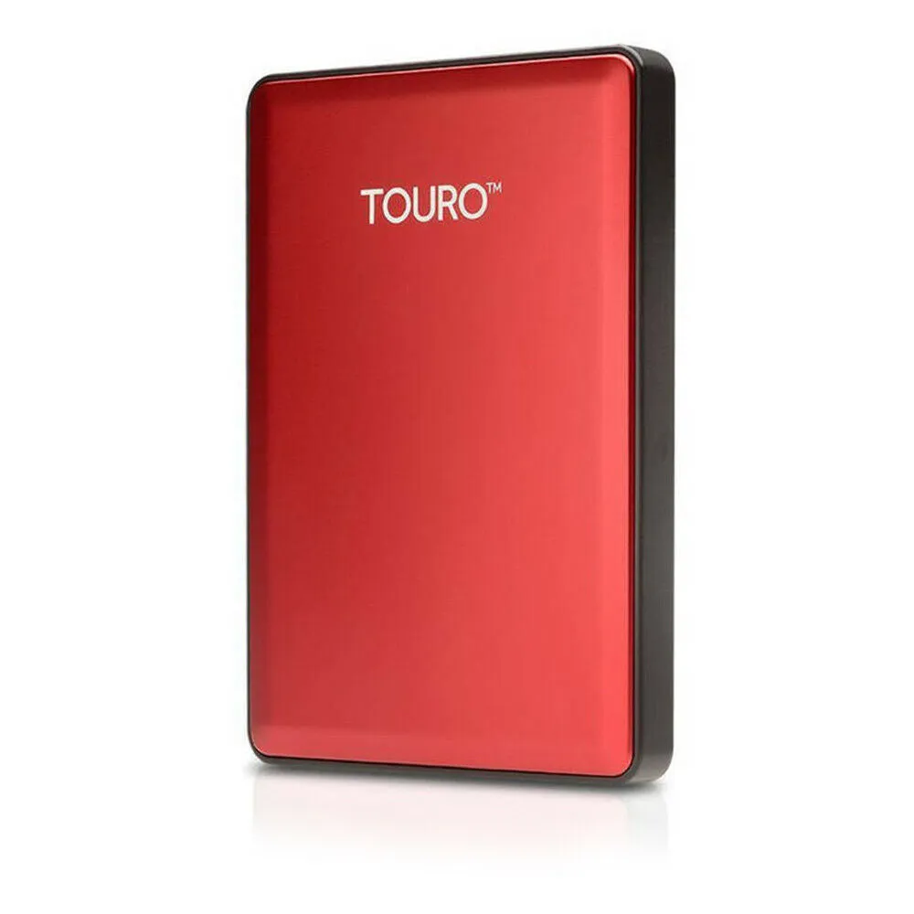Hitachi Touro S Mobile Portable External Hard Drive 500GB USB 3.0 HDD for PC/Mac