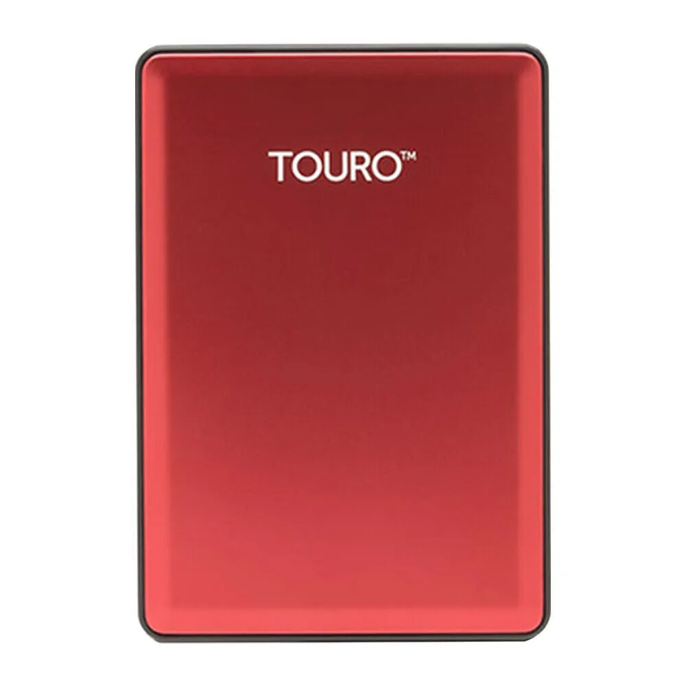 Hitachi Touro S Mobile Portable External Hard Drive 500GB USB 3.0 HDD for PC/Mac