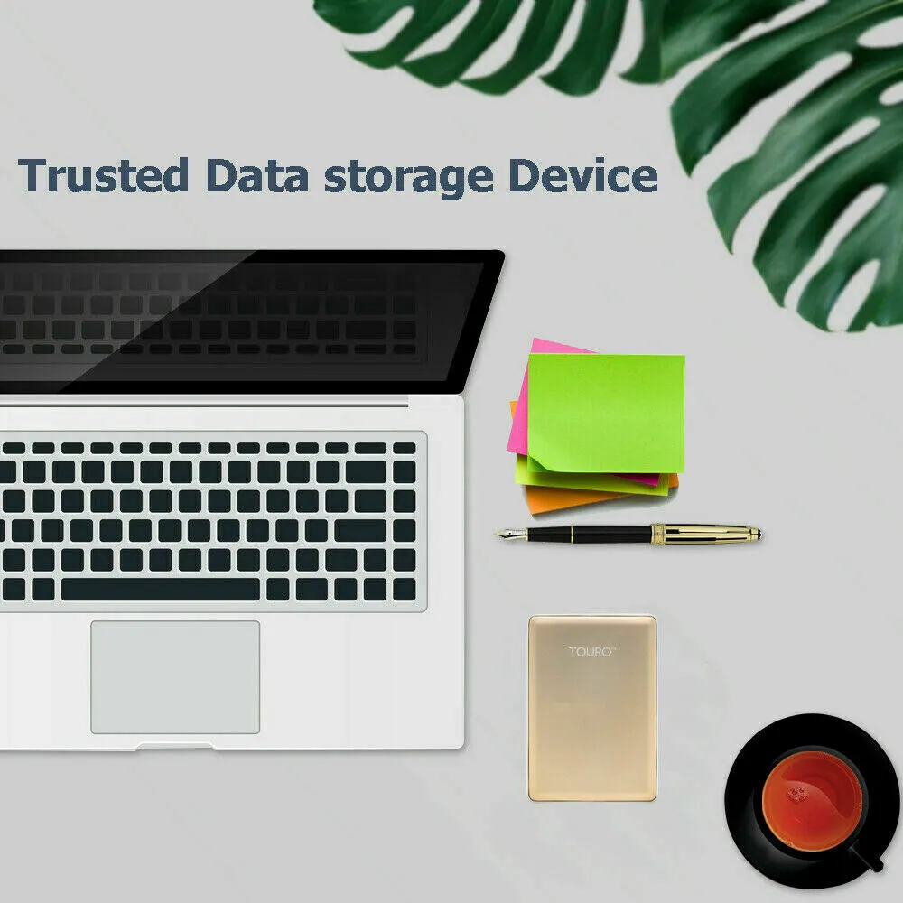 Hitachi Touro S Mobile Portable External Hard Drive 500GB USB 3.0 HDD for PC/Mac