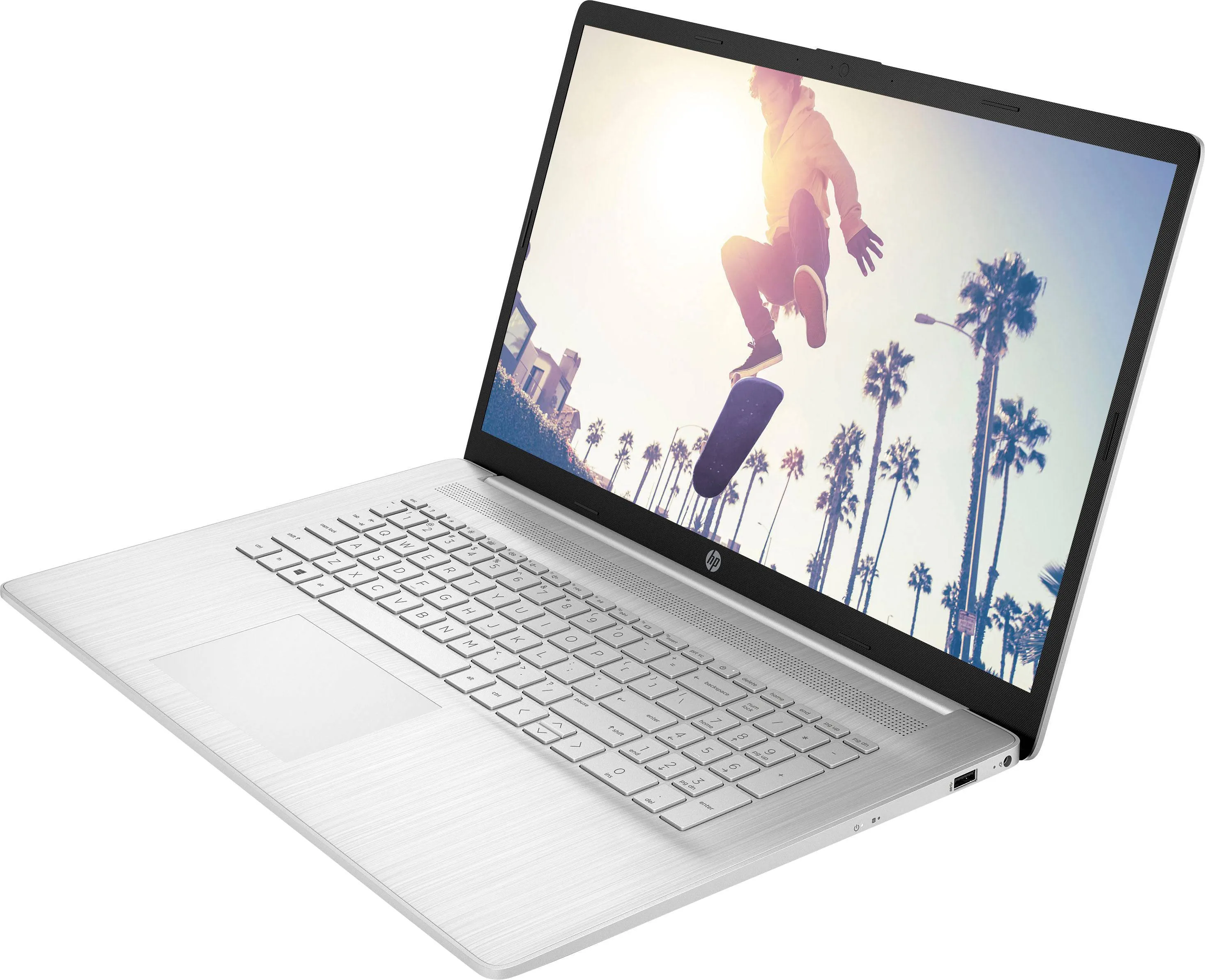 HP - 17.3&quot; Laptop - Intel Core i3 - 8GB Memory - 256GB SSD - Natural Silver