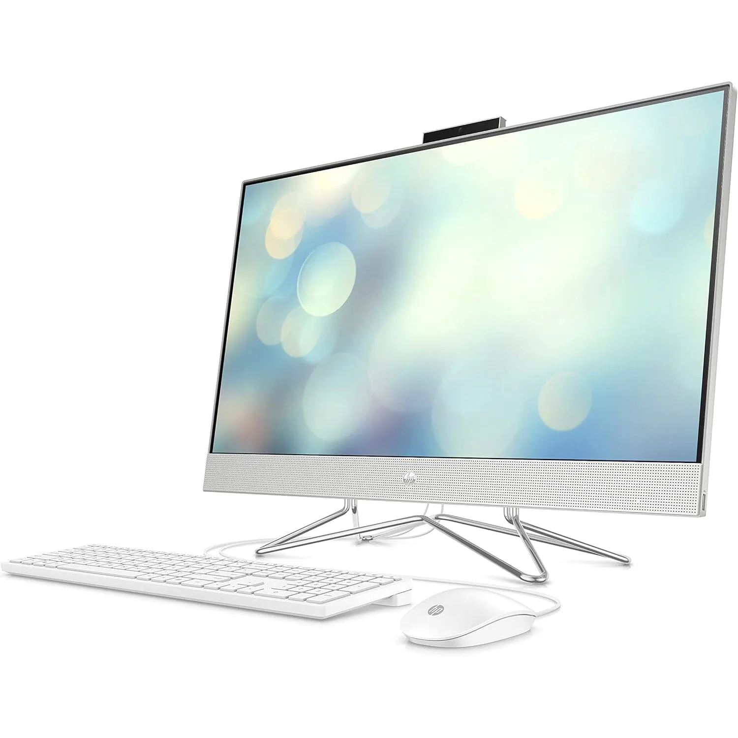 HP All-in-One 27" 11th Gen i5-1135G7, 8 GB RAM, 512 GB SSD, Windows 11 Home Desktop Computer  (Refurbished)