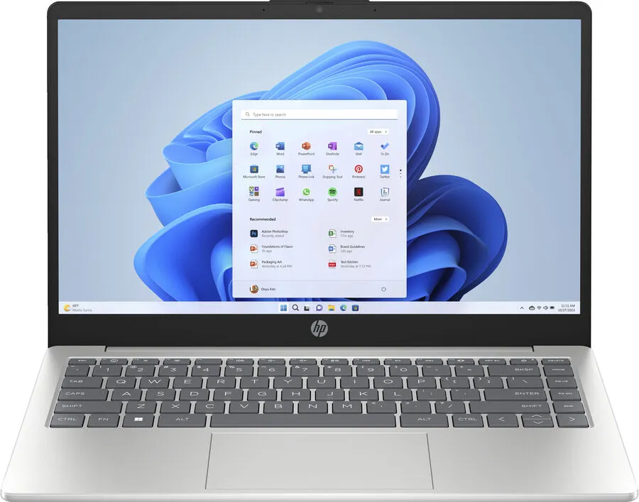 HP Laptop 14-Ep - Eight-Core i3 8GB RAM 256GB SSD Windows 11 Home WiFi 6 14" IPS FHD Screen