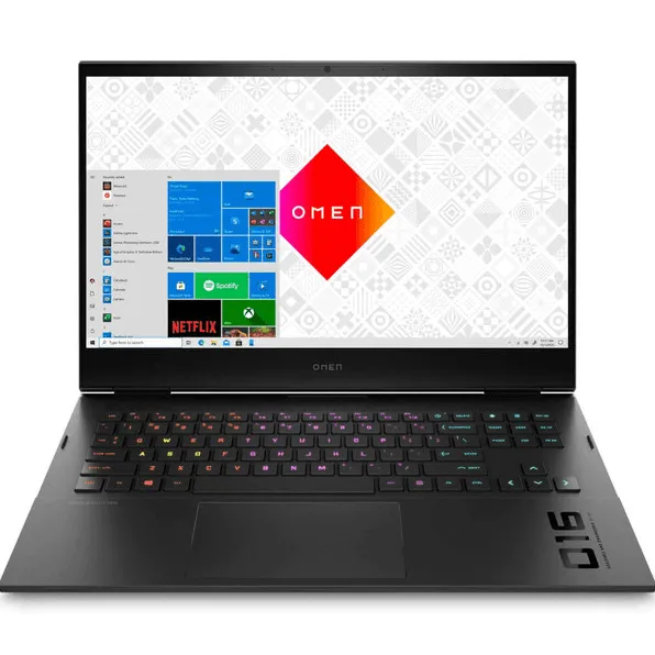 HP Omen 16-C0165AX  16" Gaming Laptop Ryzen 9-5900H 32GB RAM 1TB SSD RTX 3070 Win11Pro