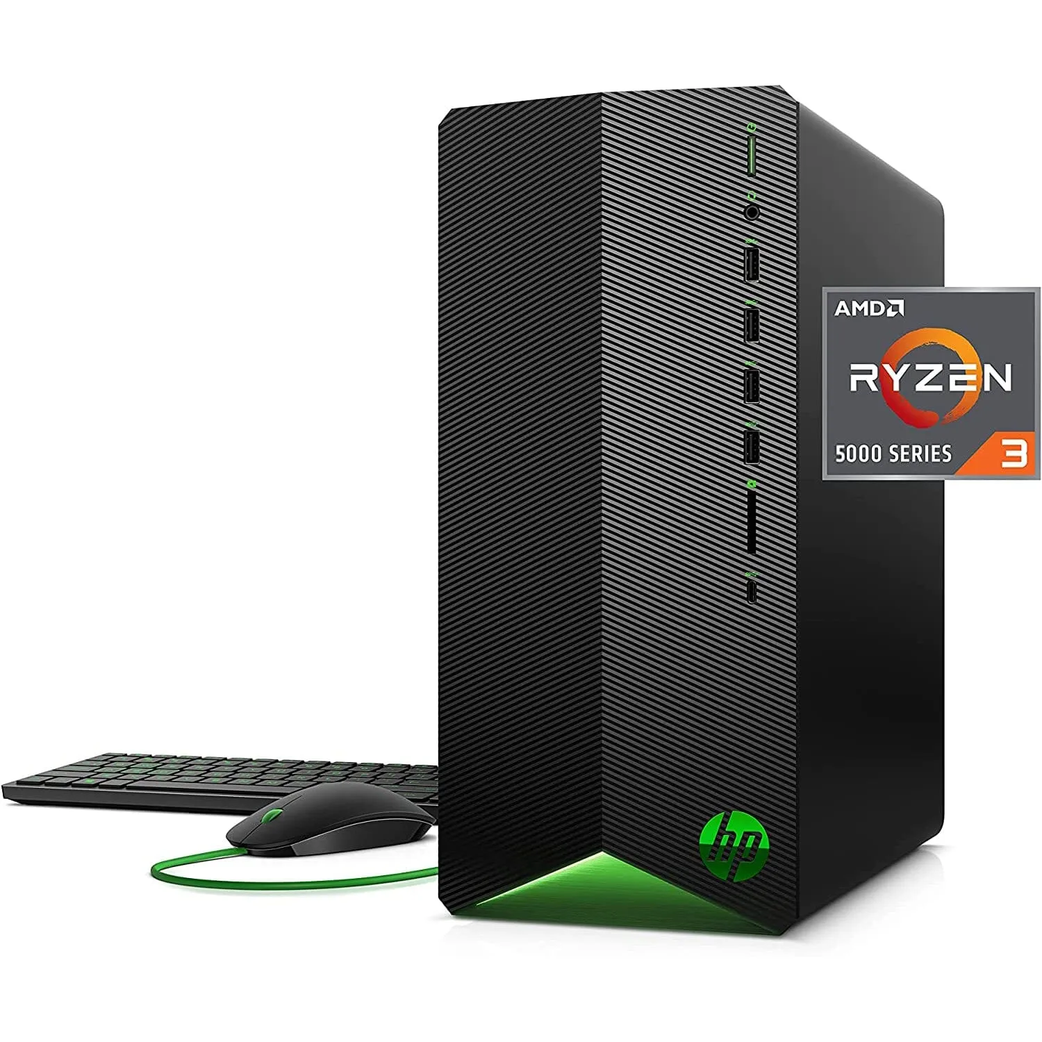 HP Pavilion Gaming PC AMD Ryzen 3 5300G Processor 8GB RAM 256GB SSD (Refurbished)