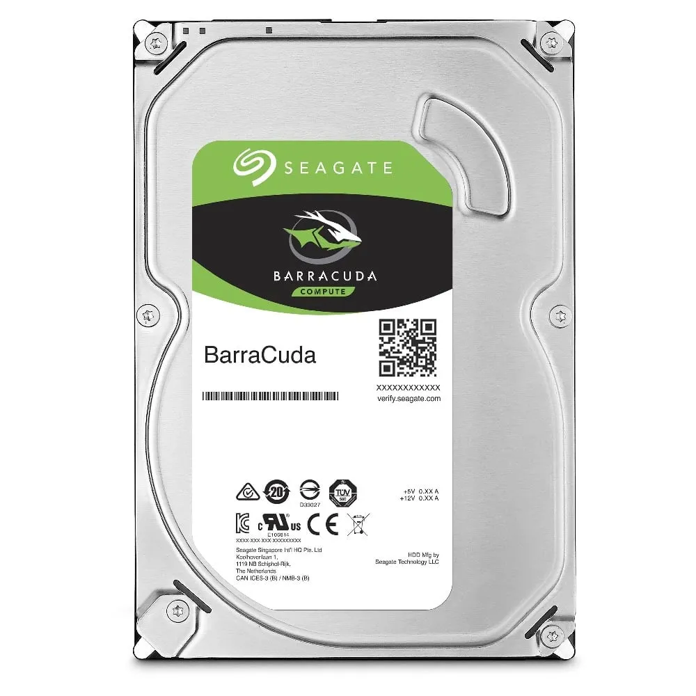 Internal hard drive Seagate Barracuda, 8TB, HDD, SATA III, 3.5"
