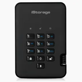 iStorage Diskashur Pin Authenticated Portable Drive 256GB SSD