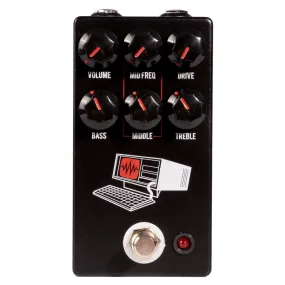 JHS The Hard Drive Distortion Effect Pedal, Black