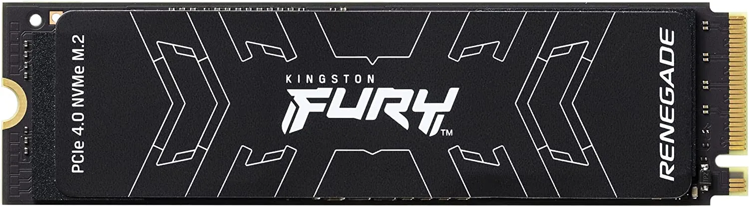 Kingston 4TB Fury Renegade M.2 NVMe SSD, M.2 2280, PCIe4, 3D TLC NAND, R/W 7300/7000 MB/s, 1M/1M IOPS, Aluminium Heatspreader, PS5 Compatible