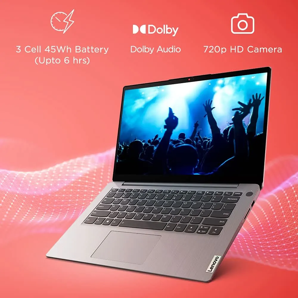 LENOVO 82H700V2IN SLIM3 [CI3-1115G4 11TH GEN/8GB DDR4/512GB SSD/NO DVD/WIN11 HOME MSO/14.0 INCH/INTEGRATED GRAPHICS/2 YEARS/GREY]