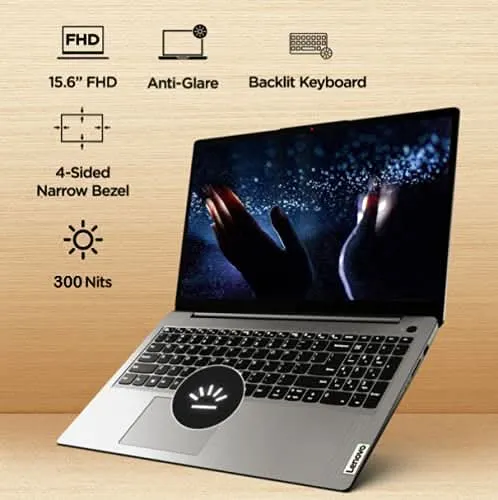 LENOVO IP SLIM3 82H803B6IN [CI7-1165G7 11TH GEN/16GB DDR4/512GB SSD/WIN11 HOME MSO/15.6 INCH/INTEGRATED GRAPHICS /1 YEAR(S)/GREY]