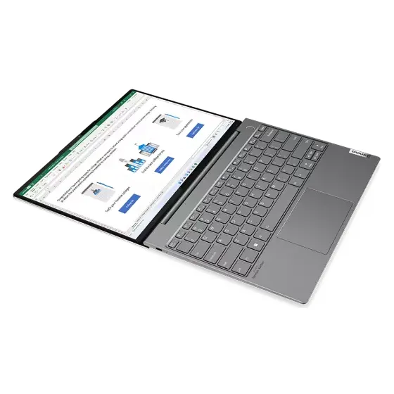 Lenovo ThinkBook 13s - 13.3″ FHD Laptop, Intel Core i5-1135G7 (11th Gen), 8GB DDR4 RAM, 256GB SSD, Intel Iris Xe Graphics, Windows 11 Pro - Graphite Grey