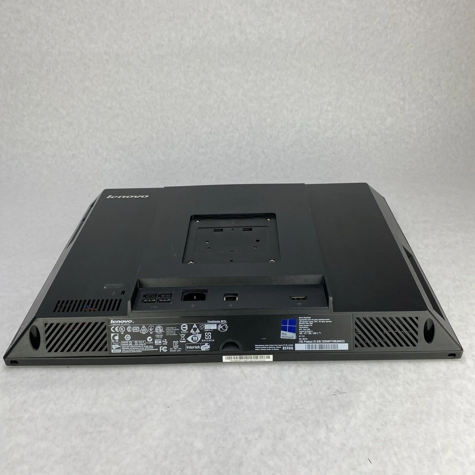 Lenovo ThinkCentre M72z 20" AIO I5-3470S 2.90GHz 4GB RAM No Stand No HDD No OS