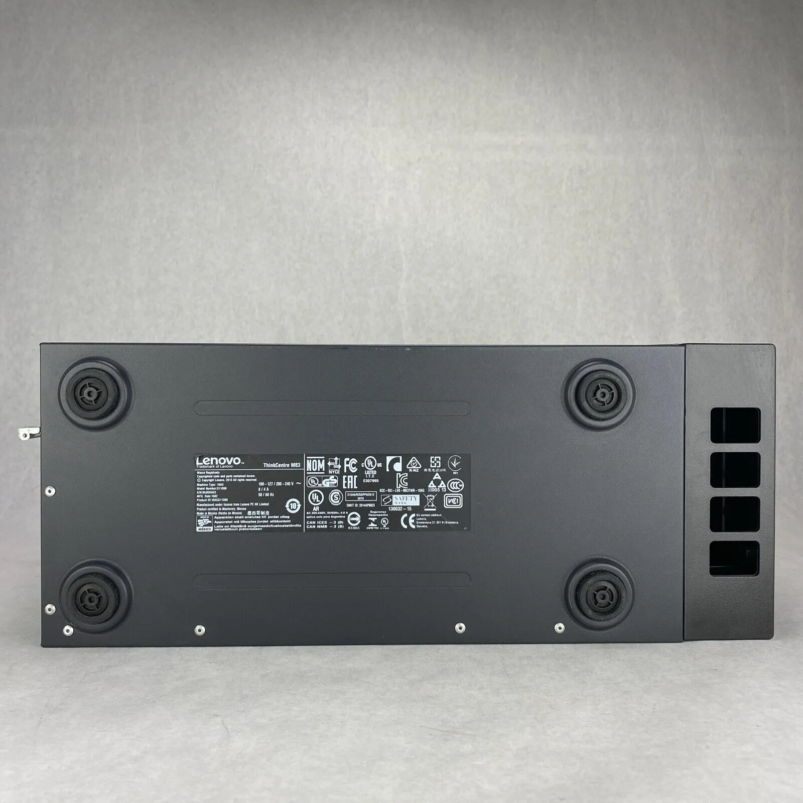 Lenovo ThinkCentre M83 MT Intel Core i5-4670 3.40GHz 4GB RAM DVDCD/RW No HDD OS