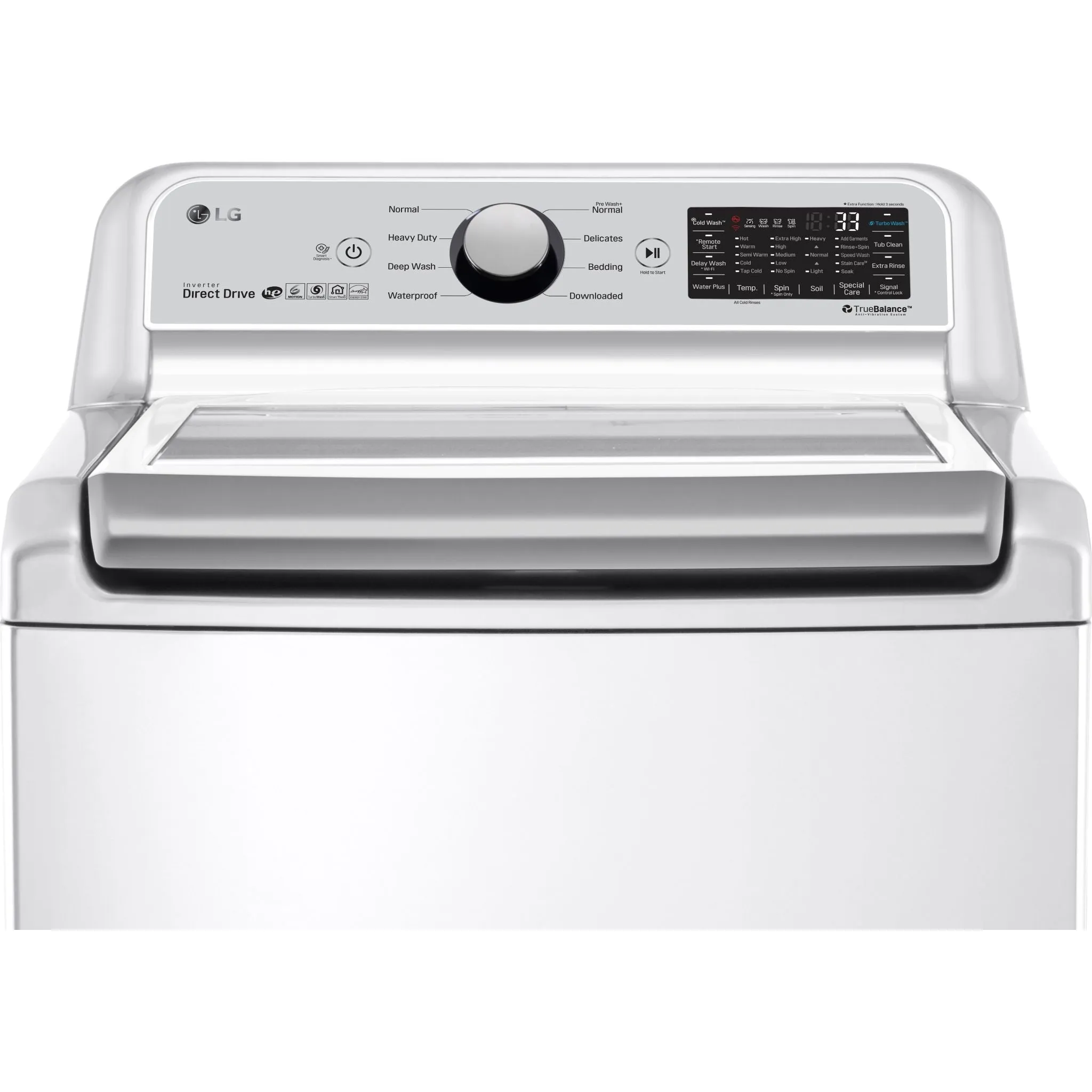 LG Top Load Washer (WT7300CW) - White