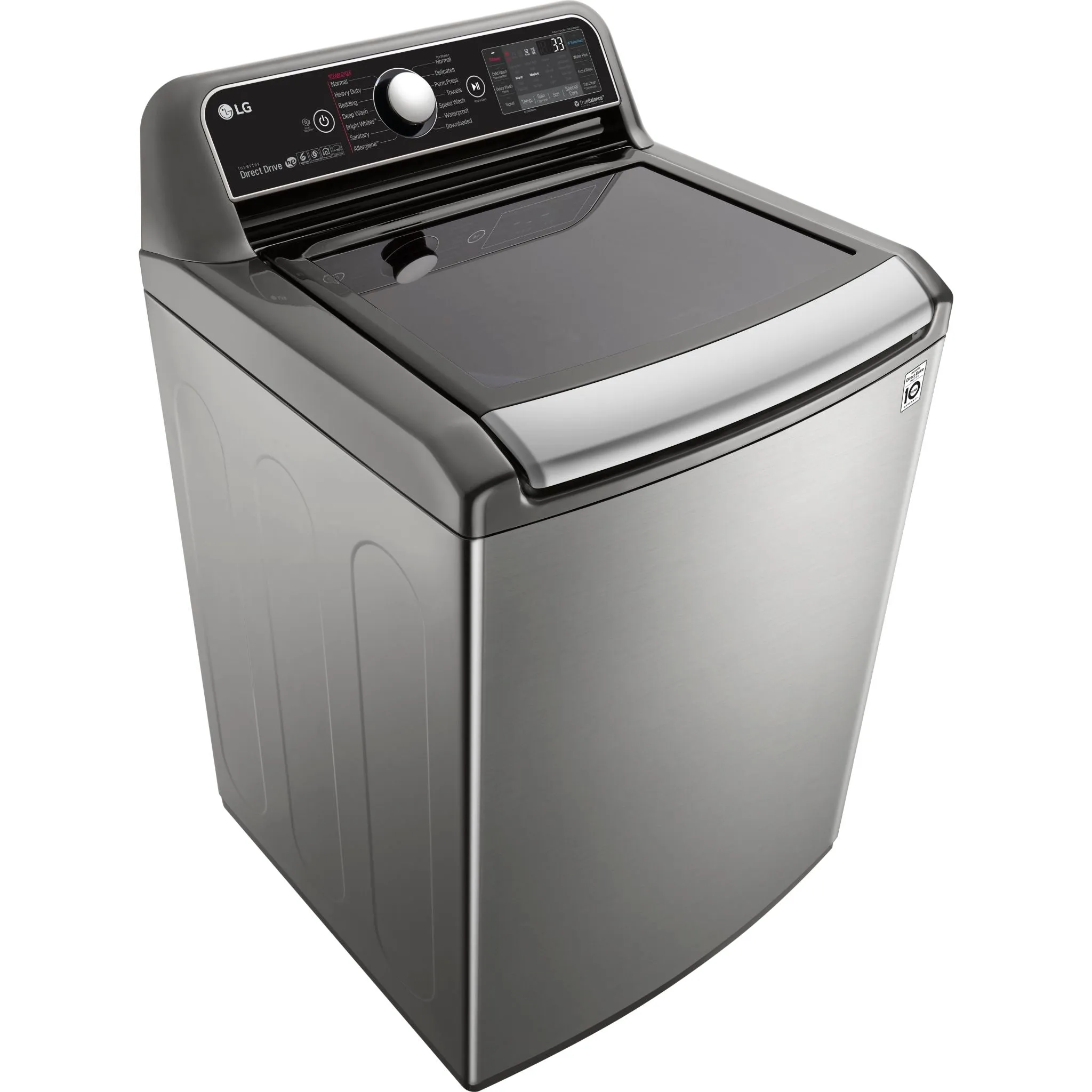 LG Top Load Washer (WT7850HVA) - Graphite Steel