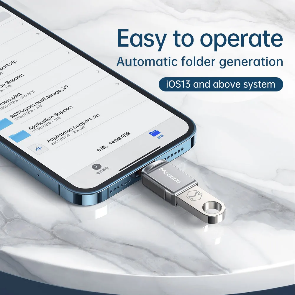 Mcdodo OTG USB-A 3.0 to Lightning Adapter