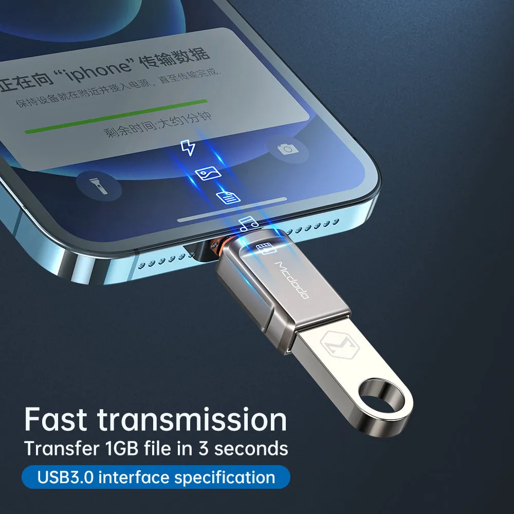 Mcdodo OTG USB-A 3.0 to Lightning Adapter