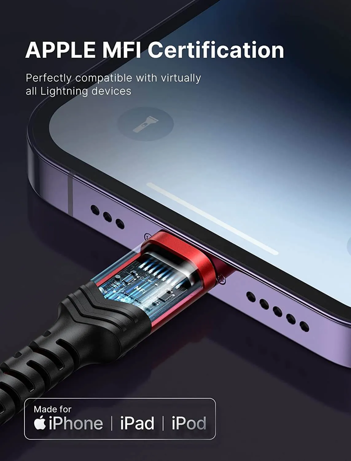MFi USB-C to Lightning Cable