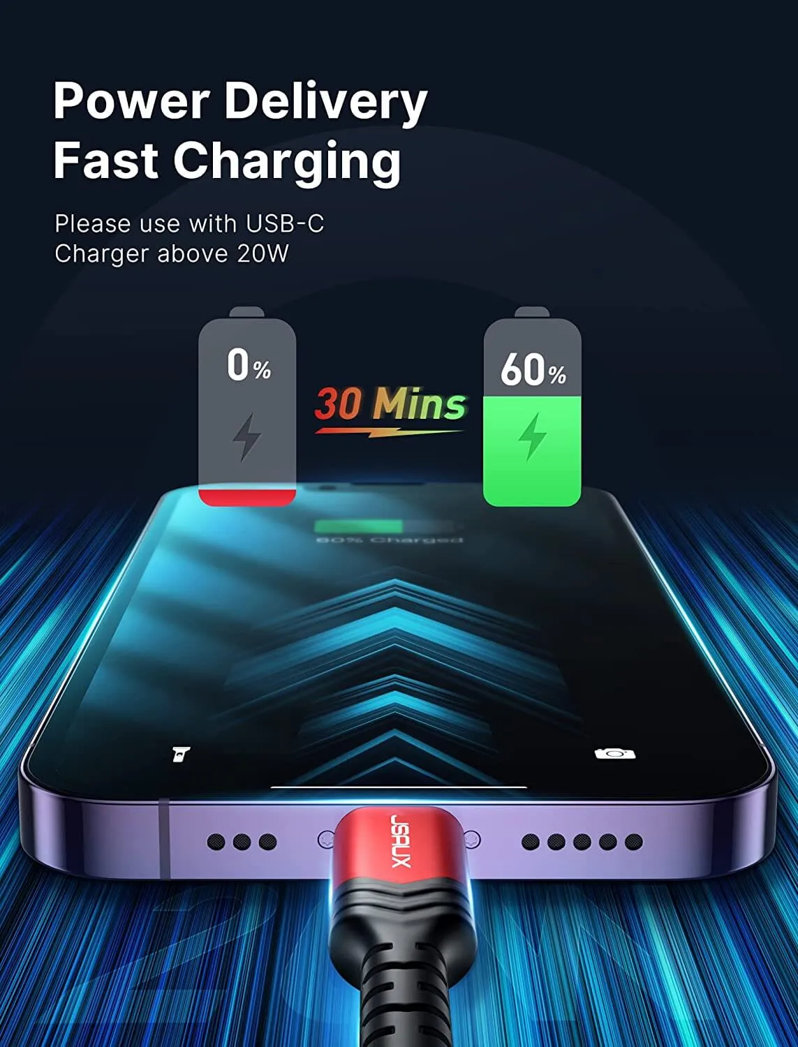 MFi USB-C to Lightning Cable