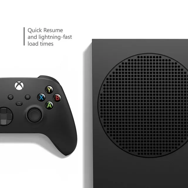 Microsoft Xbox Series S 1TB SSD Console Carbon Black Includes Xbox Wireless Controller (Refurbished)