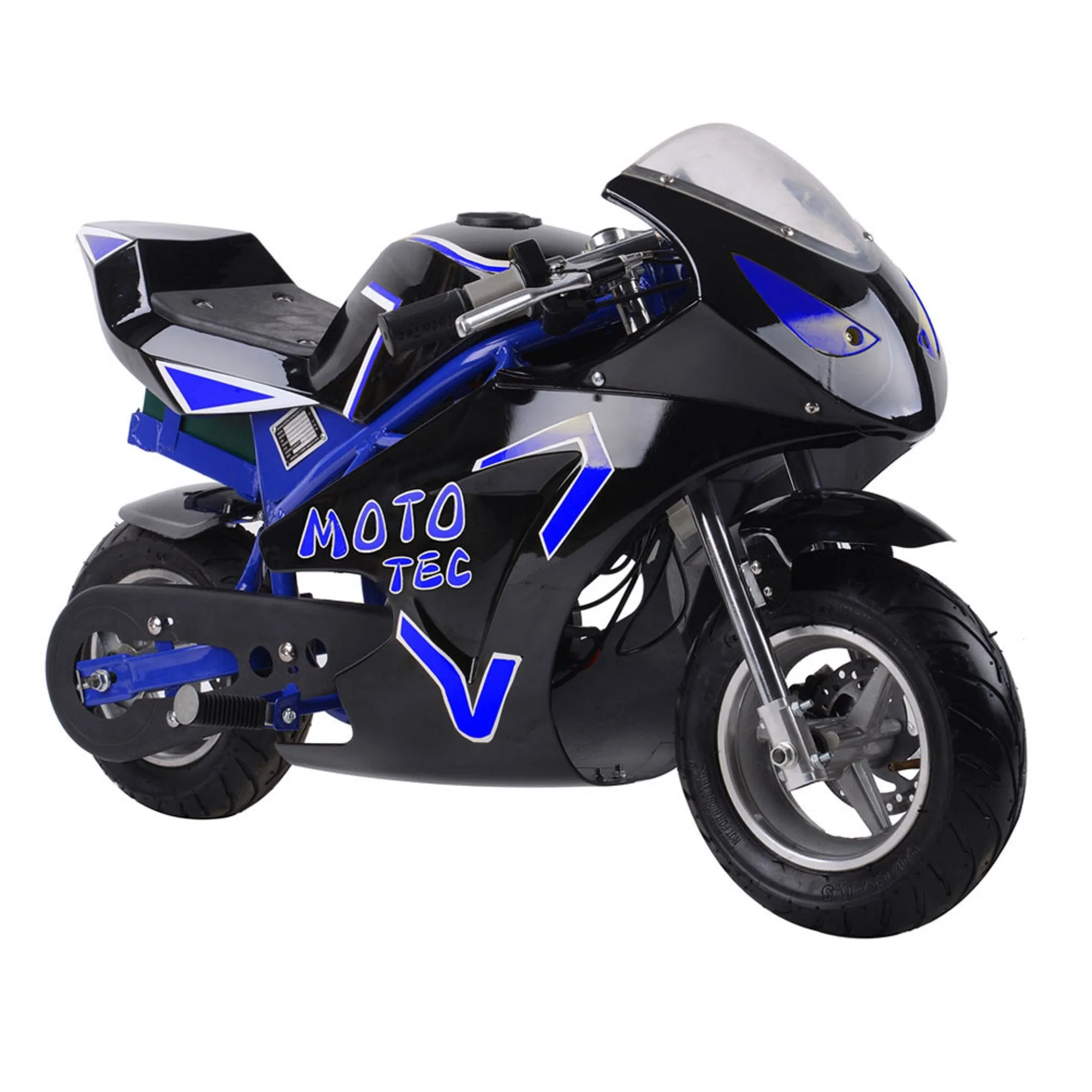 MotoTec 500W 36V GT Electric Mini Pocket Bike
