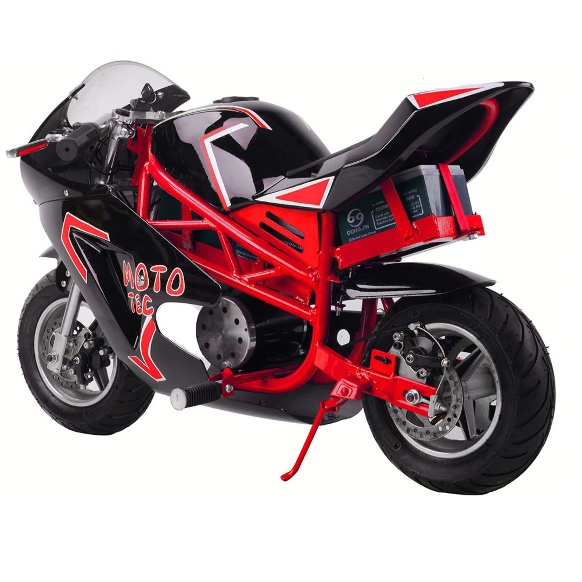 MotoTec 500W 36V GT Electric Mini Pocket Bike