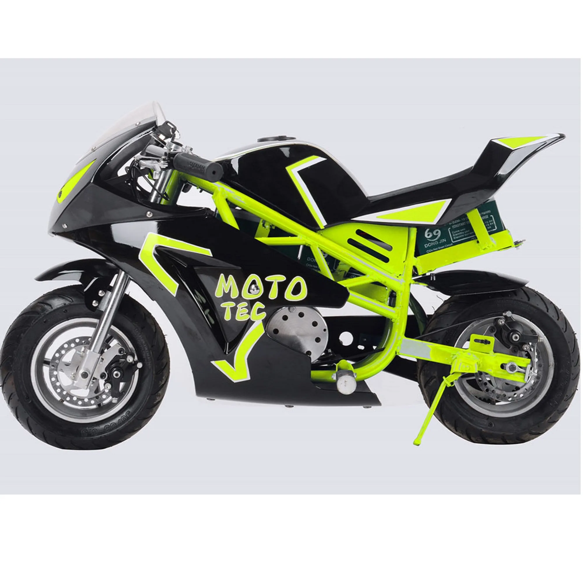 MotoTec 500W 36V GT Electric Mini Pocket Bike