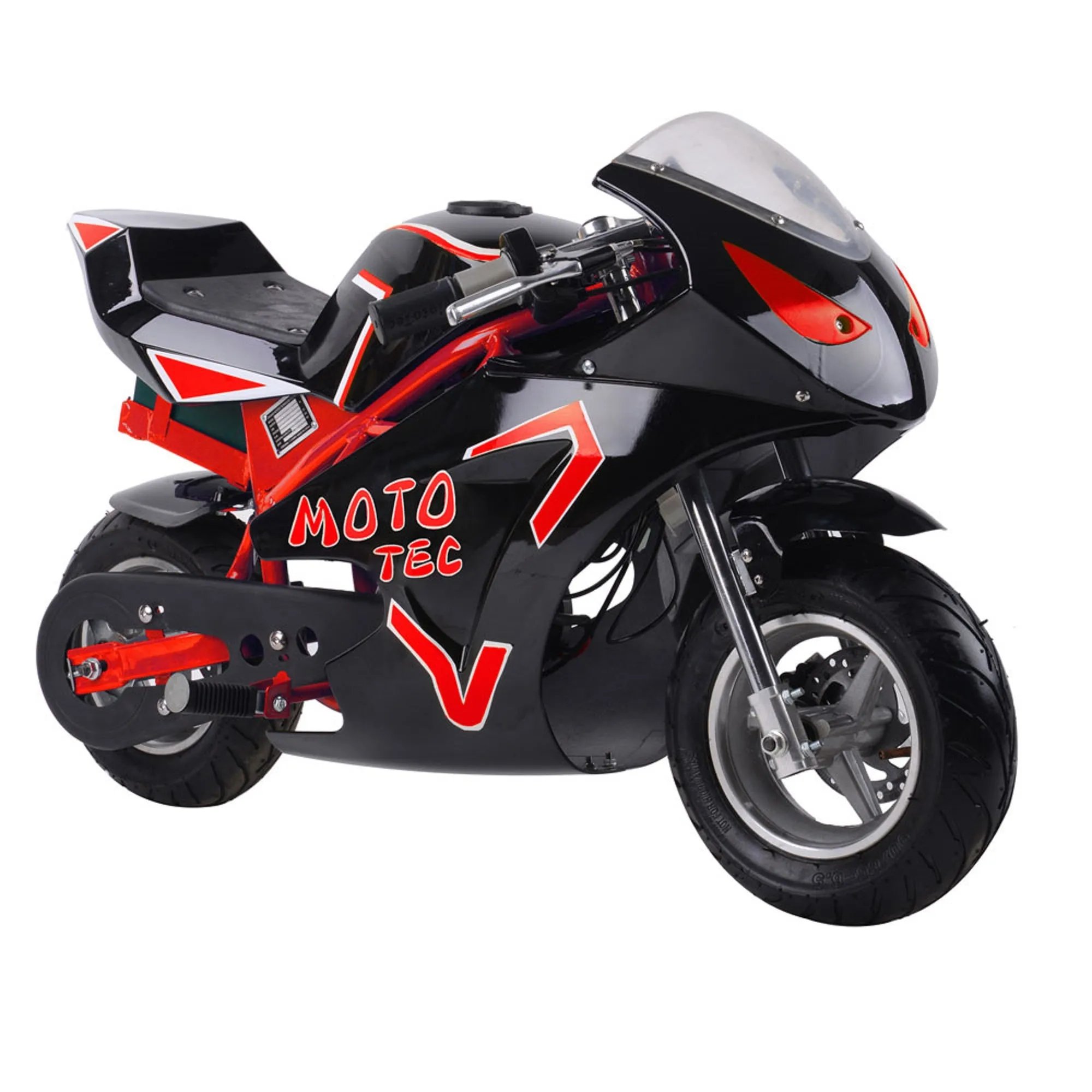 MotoTec 500W 36V GT Electric Mini Pocket Bike