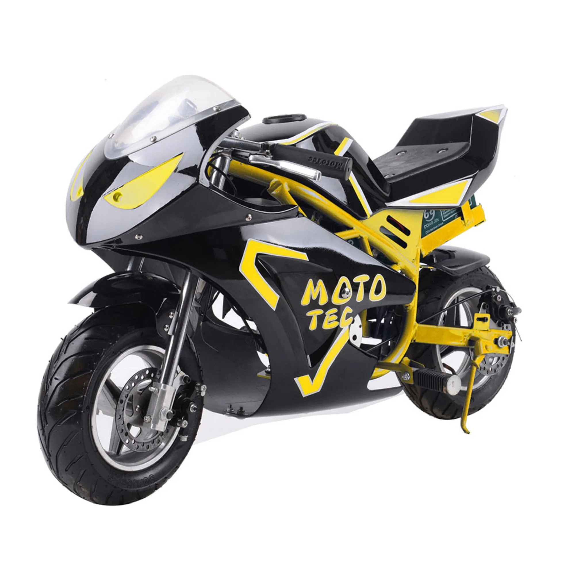 MotoTec 500W 36V GT Electric Mini Pocket Bike