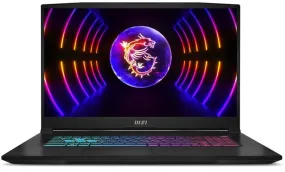 MSI Gaming Laptop Katana 17 - 13th Generation H-Series i7 16GB DDR5 RAM 1TB SSD NVIDIA RTX 4050 Graphics 17.3" 144Hz FHD Screen