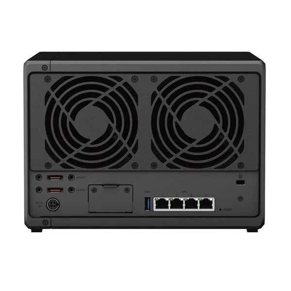 Network storage Synology DS1522  NAS 5 bays with 5 disks of 8TB each, black