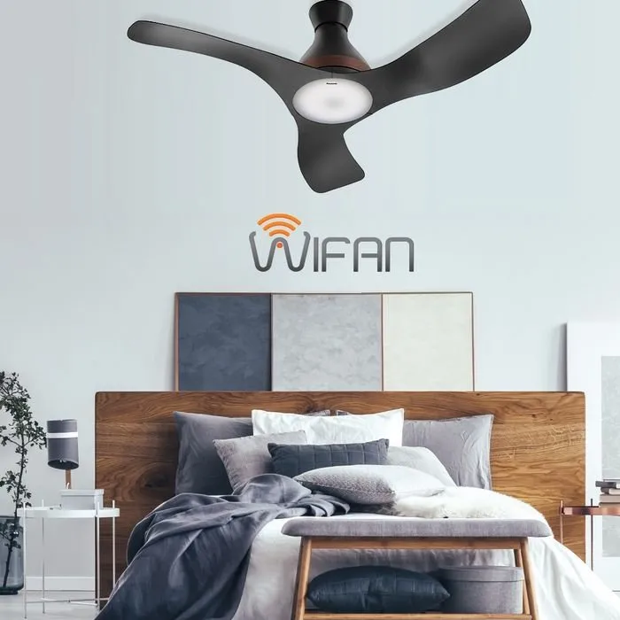 Panasonic F-M12GCVBKH Ceiling Fan 48" 5 Blade Led Wifi
