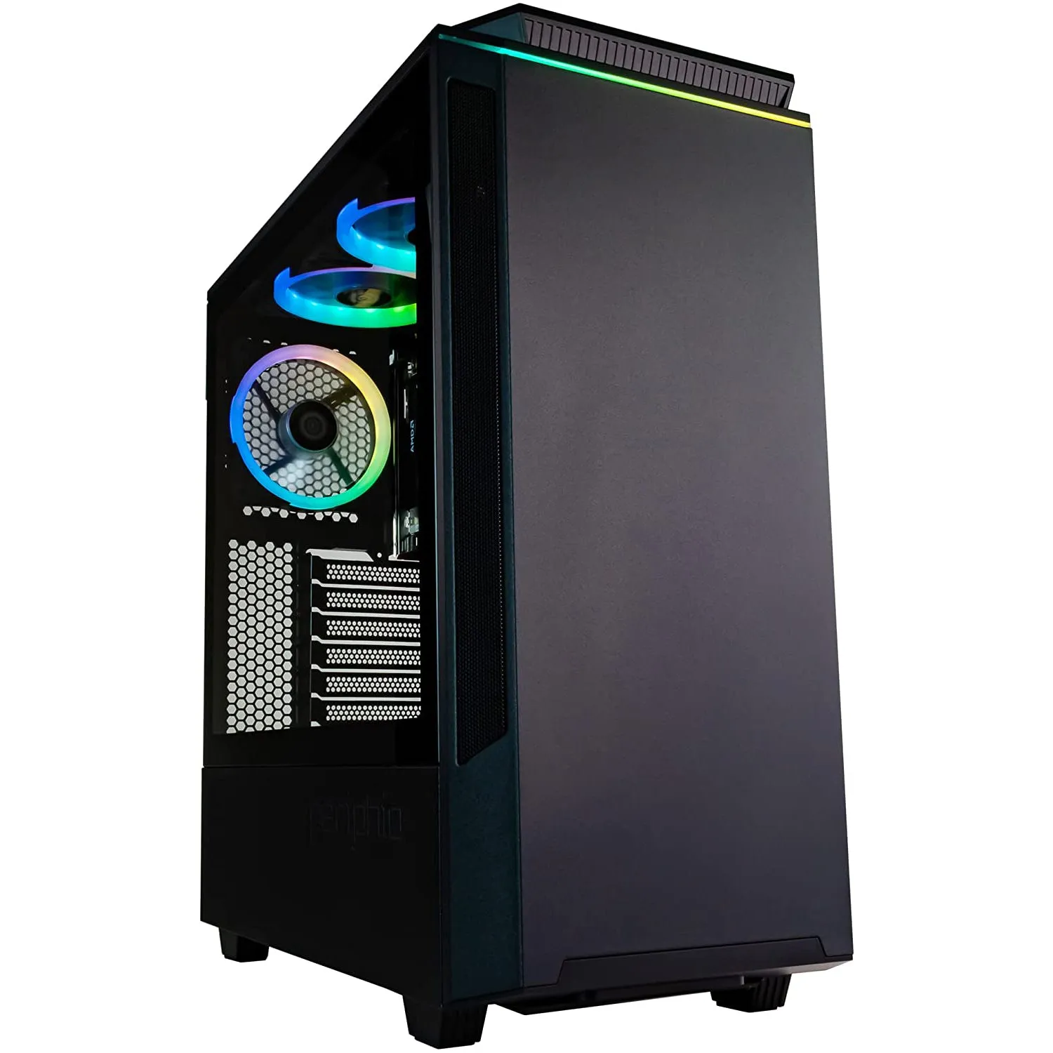 Periphio Reaper Gaming PC Computer 16GB DDR4 RAM 240GB SSD   1TB HDD (Refurbished)