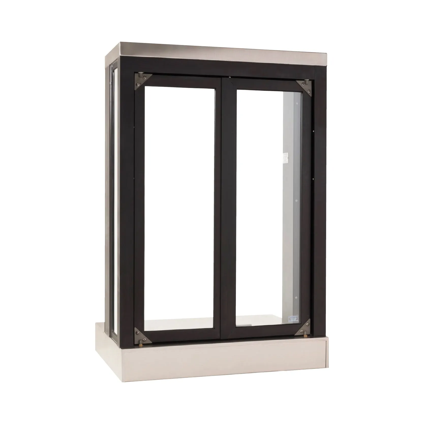 Quikserv Push Bar Panoramic Bi-Fold Drive Thru Transaction Windows | CSE-QS-PW