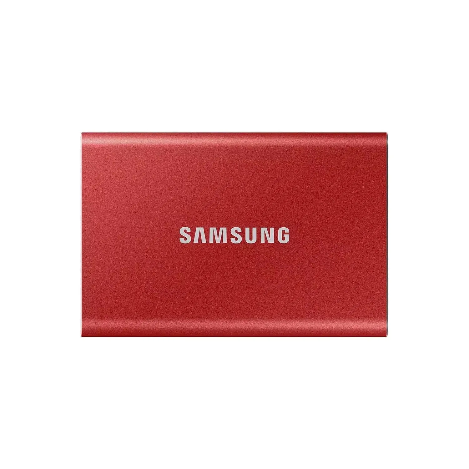 Samsung T7 Portable SSD - 500 GB - USB 3.2 Gen.2 External SSD - Metallic Red