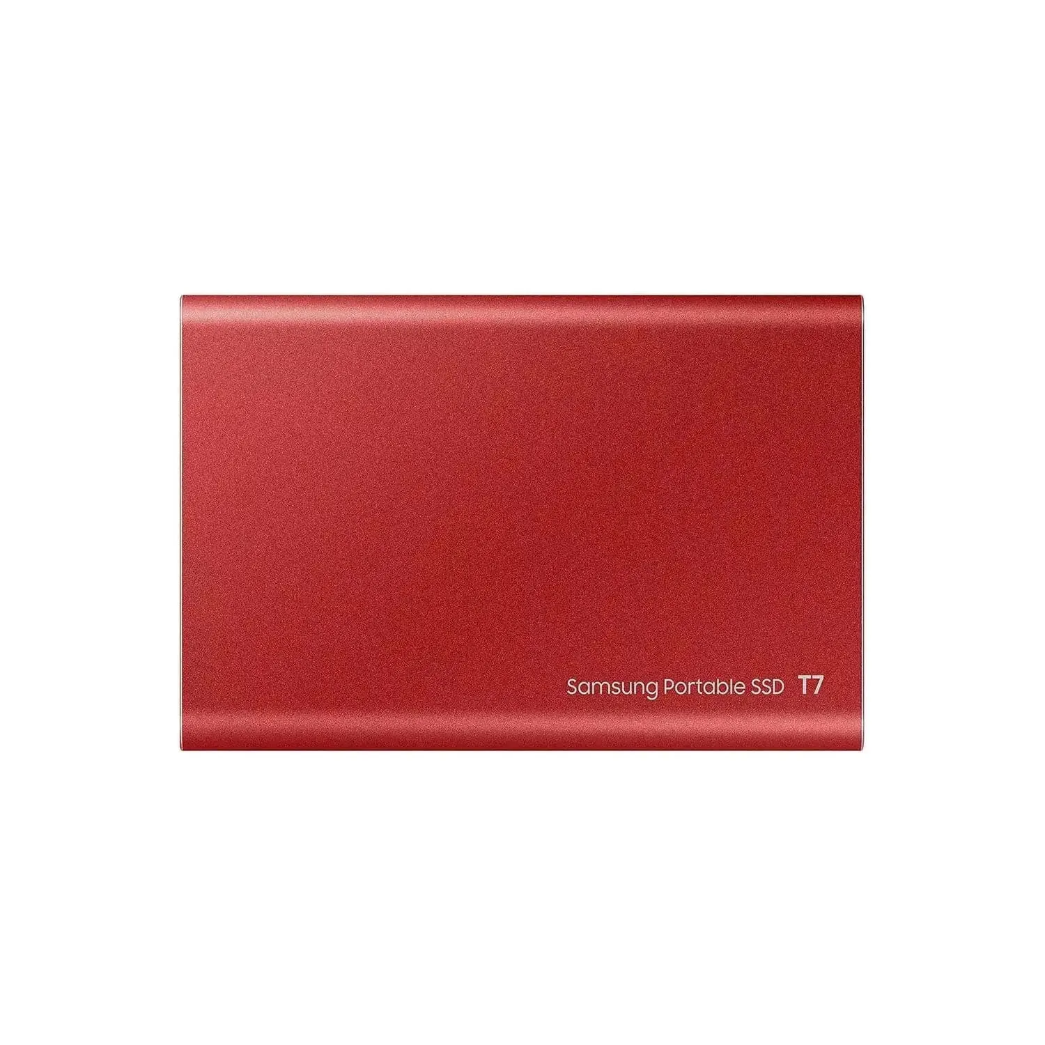 Samsung T7 Portable SSD - 500 GB - USB 3.2 Gen.2 External SSD - Metallic Red