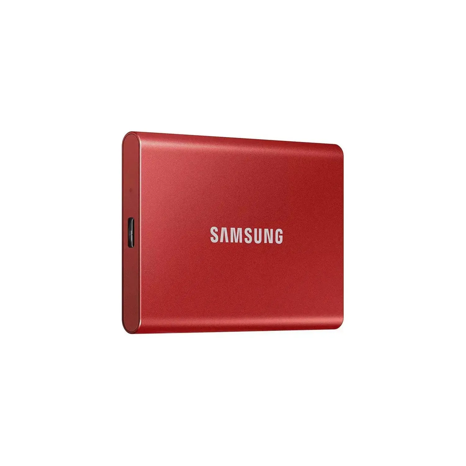 Samsung T7 Portable SSD - 500 GB - USB 3.2 Gen.2 External SSD - Metallic Red