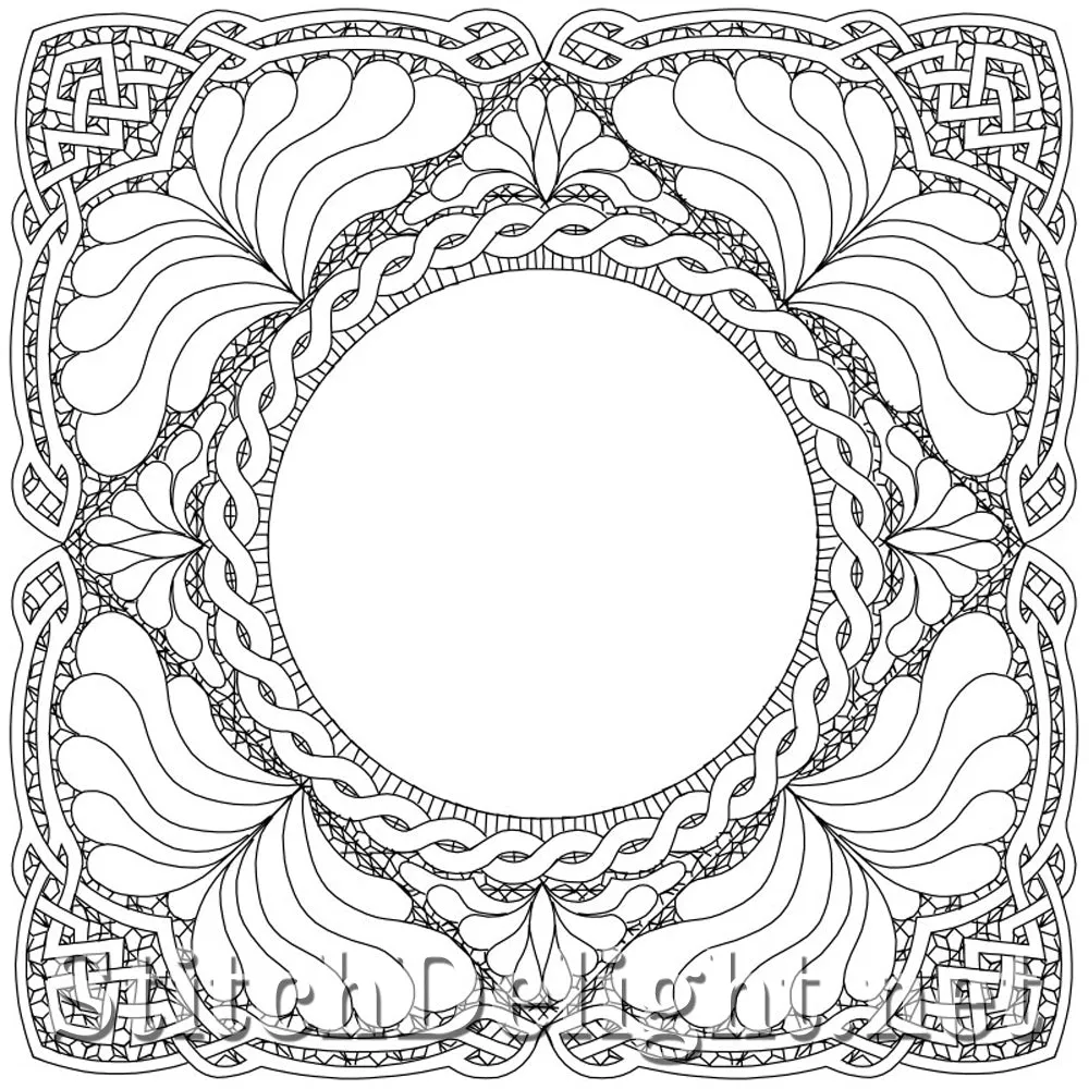 SDQL0168 Ocean Quilt Frame
