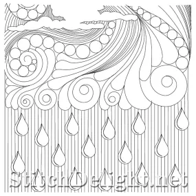 SDQL0170 Rainy Day Quilt