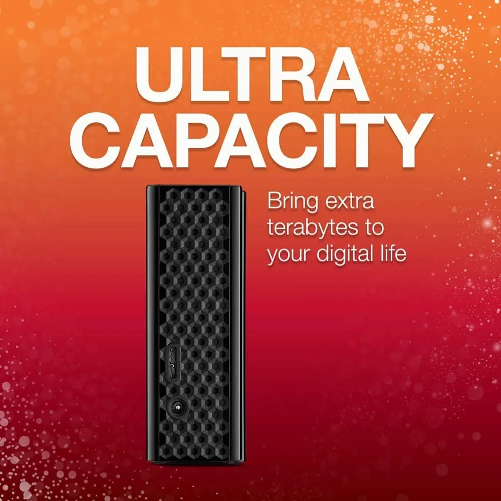 SEAGATE BACKUP PLUS HUB 14TB EXTERNAL 3.5 HARD DRIVE