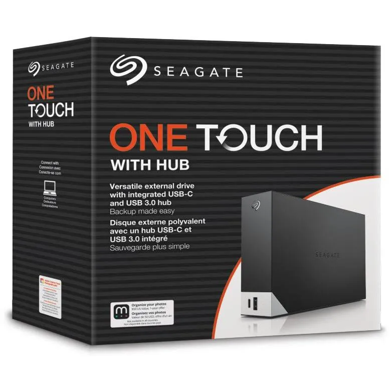 Seagate One Touch 12TB Desktop Hub