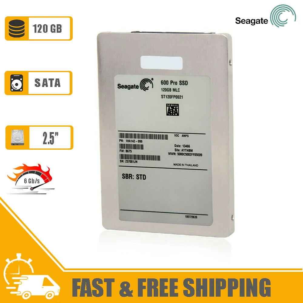 Seagate (SATA) 600 Pro 2.5" Internal SSD 120GB MLC 6Gb/s ST120FP0021