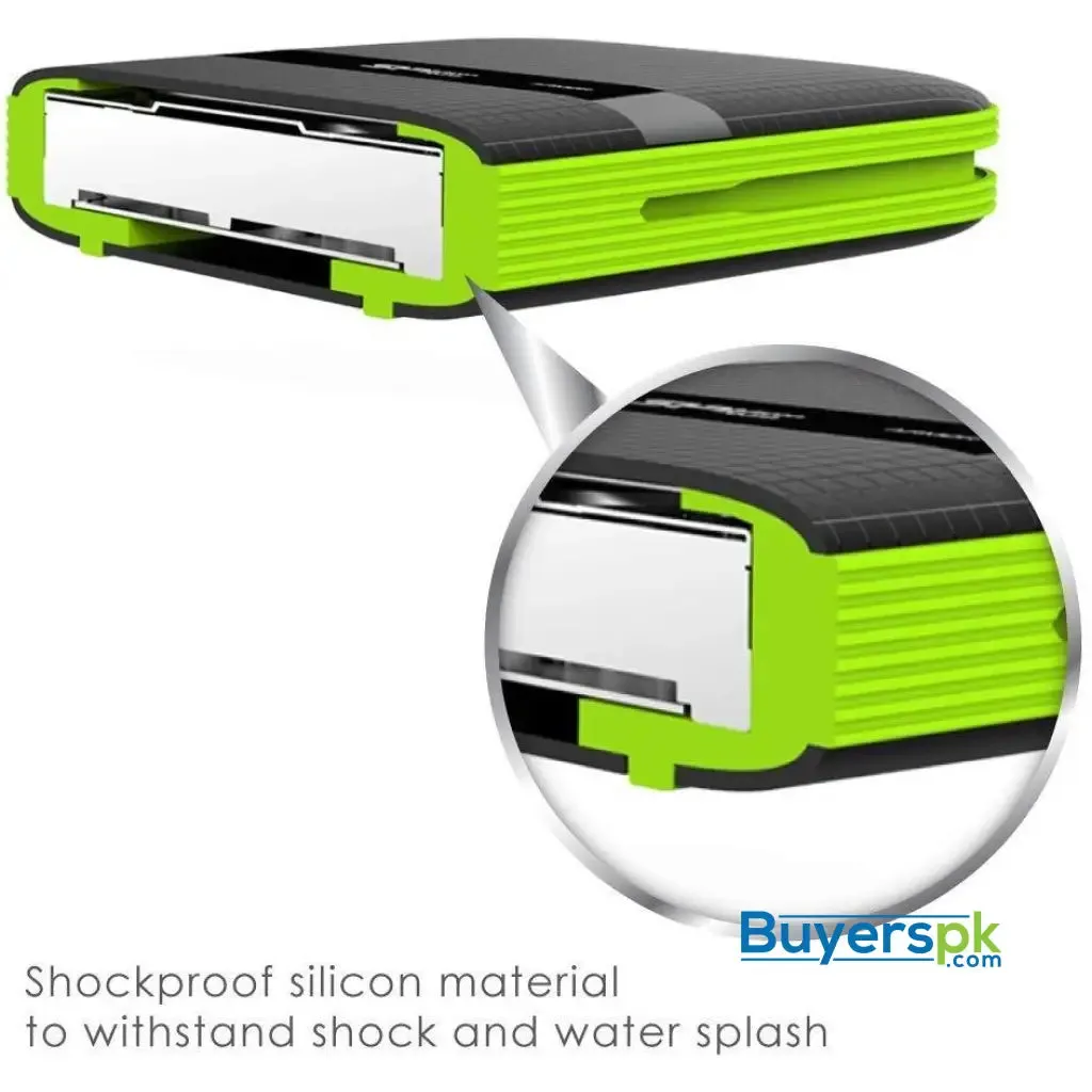 Silicon Power 4tb Usb-c Usb 3.0 Rugged Portable External Hard Drive Armor A60