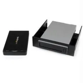 Startech Turn A 2.5in Sata Drive Into A Front Bay Mounted Removable Hdd Backup Solution -