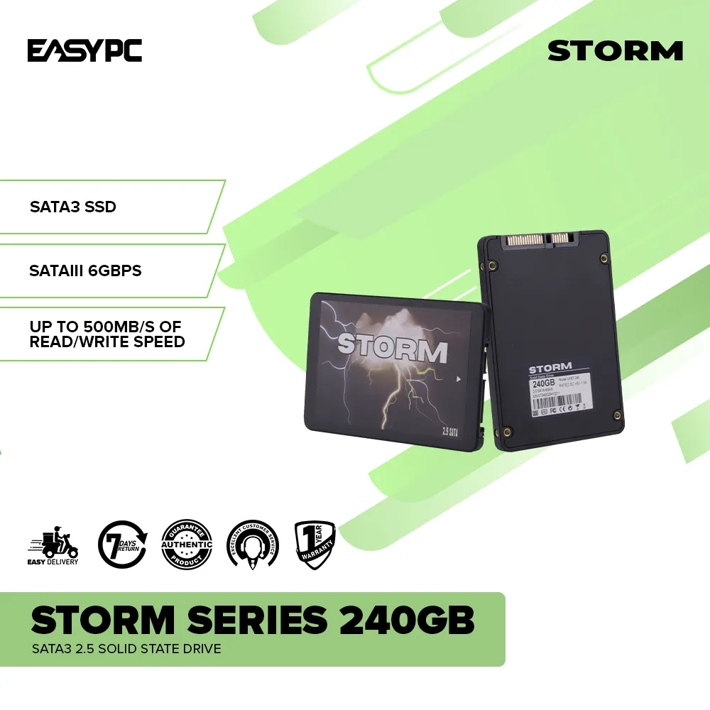 Storm Series 240gb Sata3 2.5 Solid State Drive