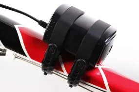 STUPIDBRIGHT™ WATER & SHOCK PROOF 8.4v LI-ION RECHEARGABLE BATTERY PACK CHARGER INCLUDED: 8800mAh